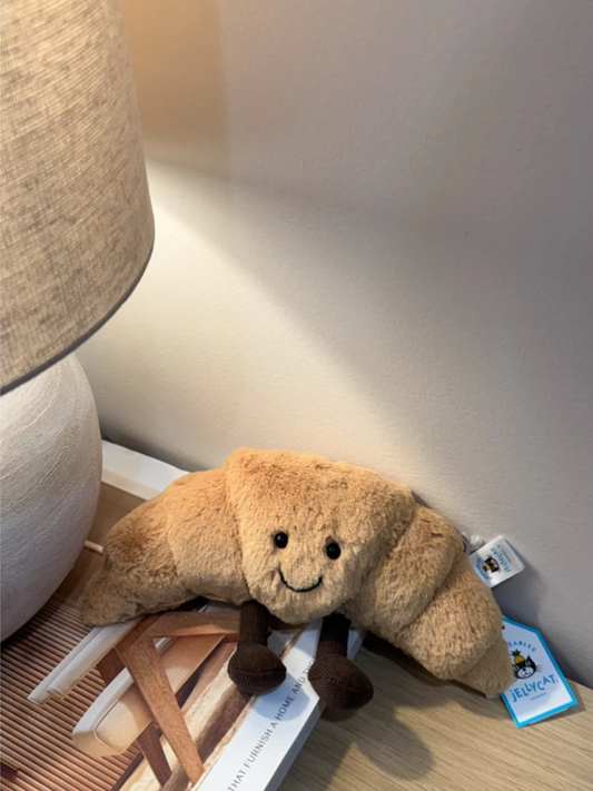 全新 Jellycat 正品|趣味酥皮可頌娃娃 20公分 Amuseable Croissant