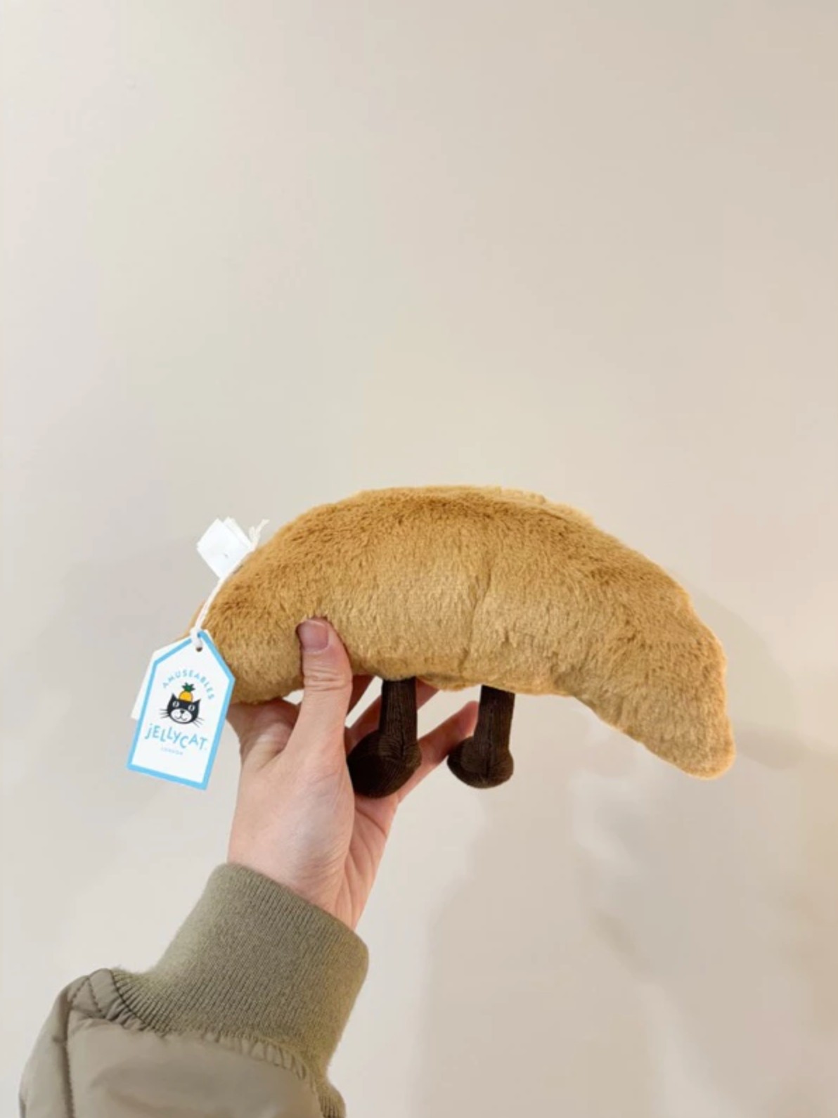 全新 Jellycat 正品|趣味酥皮可頌娃娃 20公分 Amuseable Croissant
