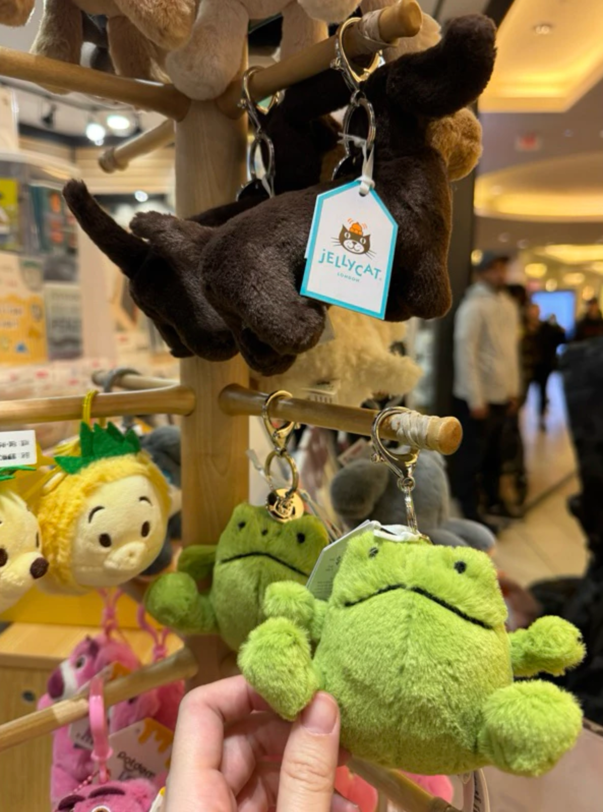 全新 Jellycat 正品|哭哭蛙/大眼青蛙🐸 吊飾/鑰匙圈 Ricky Rain Frog Bag Charm