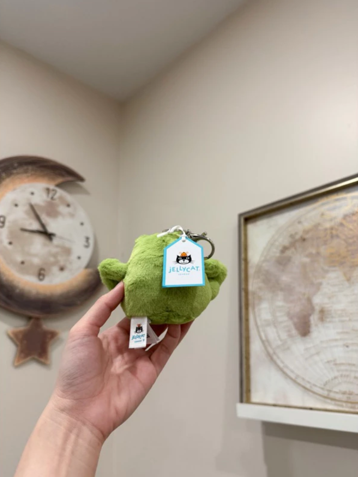 全新 Jellycat 正品|哭哭蛙/大眼青蛙🐸 吊飾/鑰匙圈 Ricky Rain Frog Bag Charm