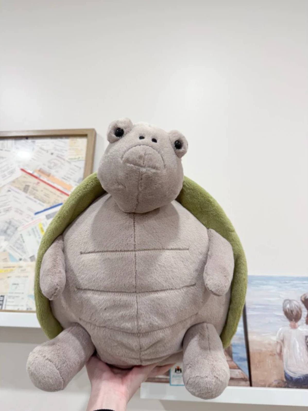 全新Jellycat正品|經典生氣臉大烏龜 🐢 28公分/47公分 Timmy Turtle
