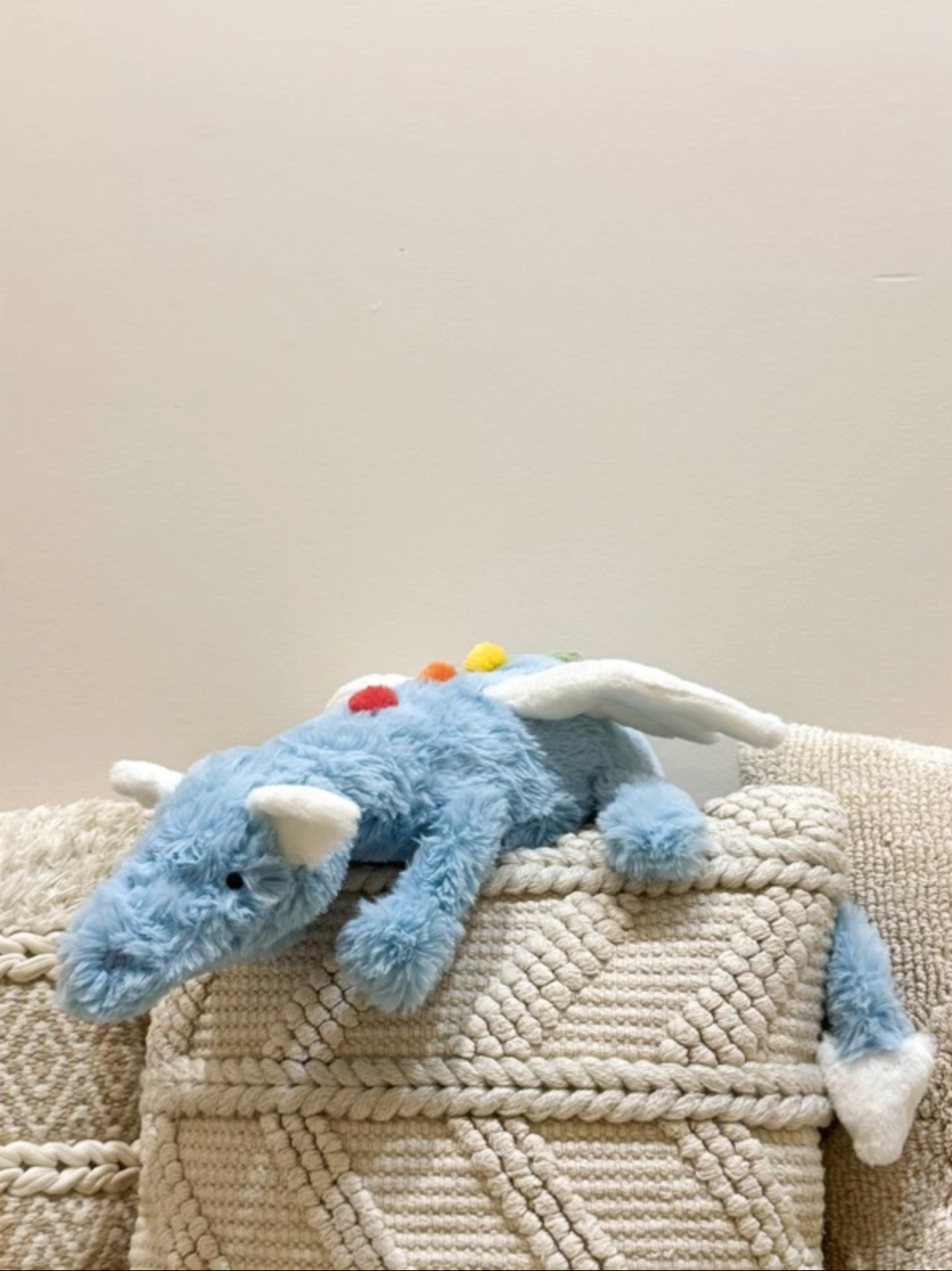 全新Jellycat正品|天空藍雪龍/天空龍 彩虹背鰭 🩵💙 50公分 Sky Dragon(台灣缺貨熱銷款