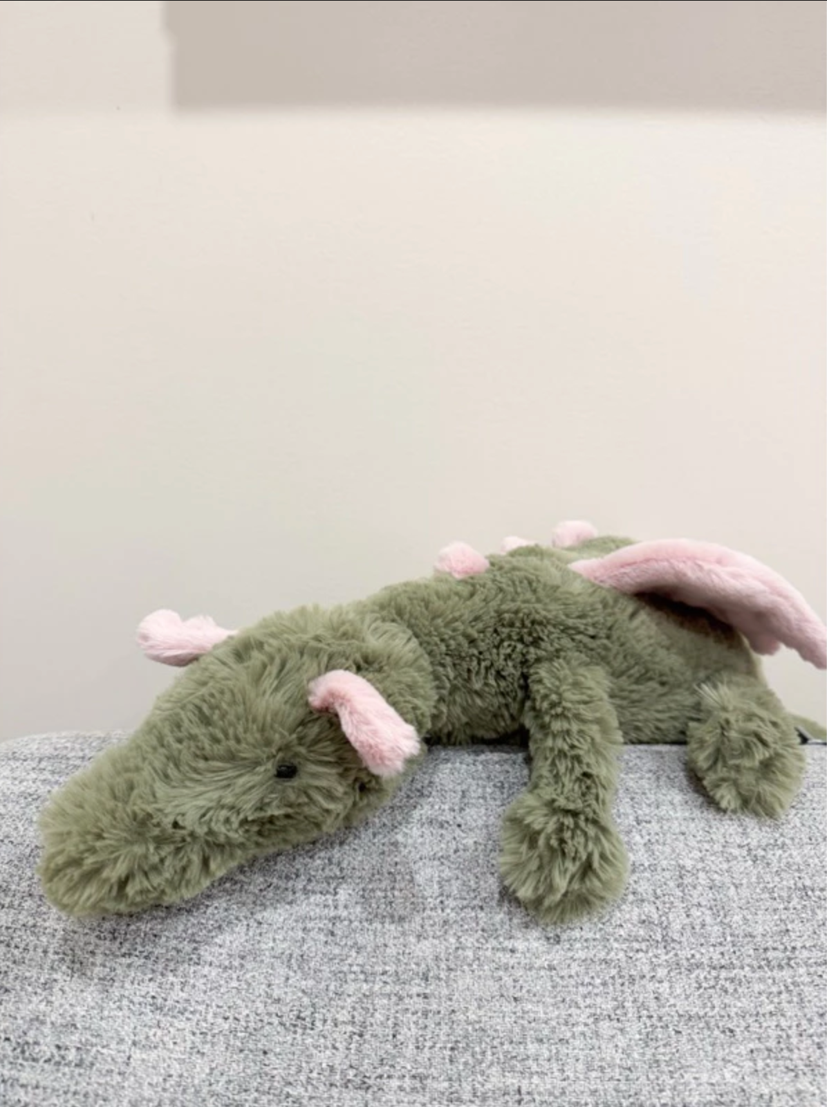 全新 Jellycat 正品|抹茶龍 / 抹茶綠粉色雪龍 💚🍵 50公分 (2025新品 Malachy Dragon Large
