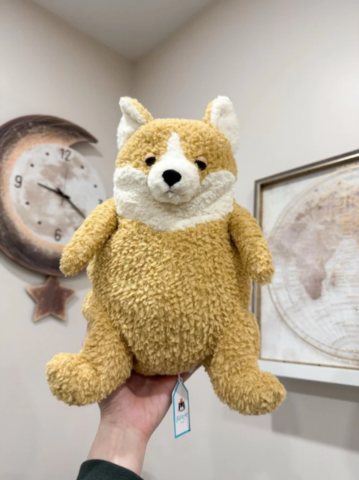 全新 Jellycat 正品|胖胖柯基犬/ 慵懶小狗 🐶 26公分(絕版品 Amore Corgi