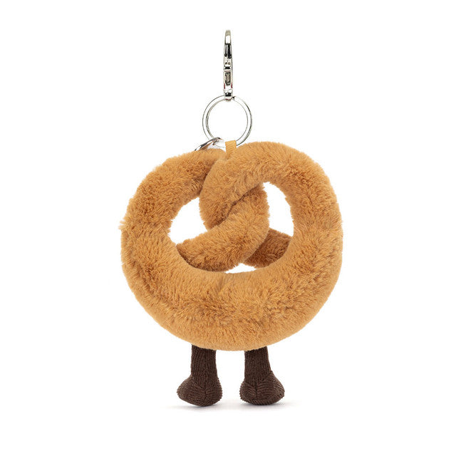 全新Jellycat正品|趣味蝴蝶椒鹽餅/蝴蝶餅扭結 吊飾 鑰匙圈Amuseable Pretzel Bag Charm