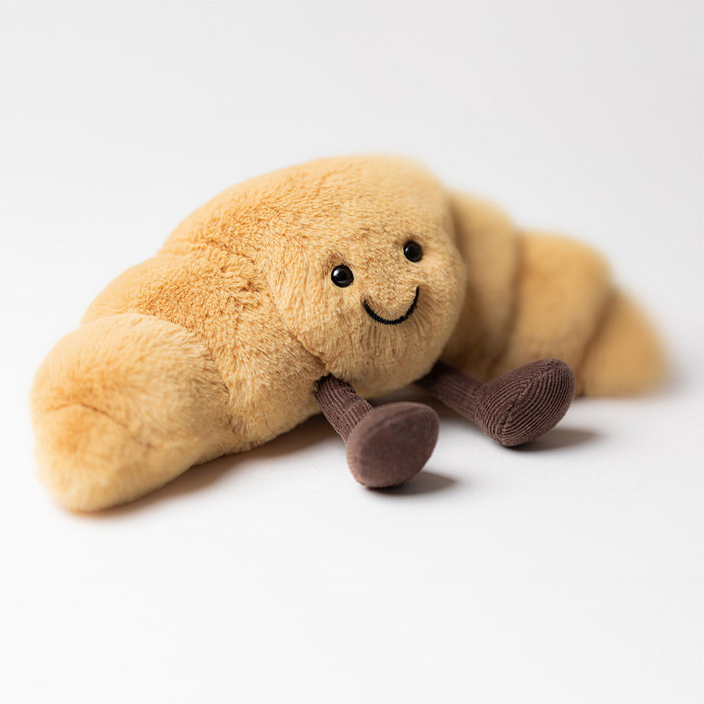 全新 Jellycat 正品|趣味酥皮可頌娃娃 20公分 Amuseable Croissant