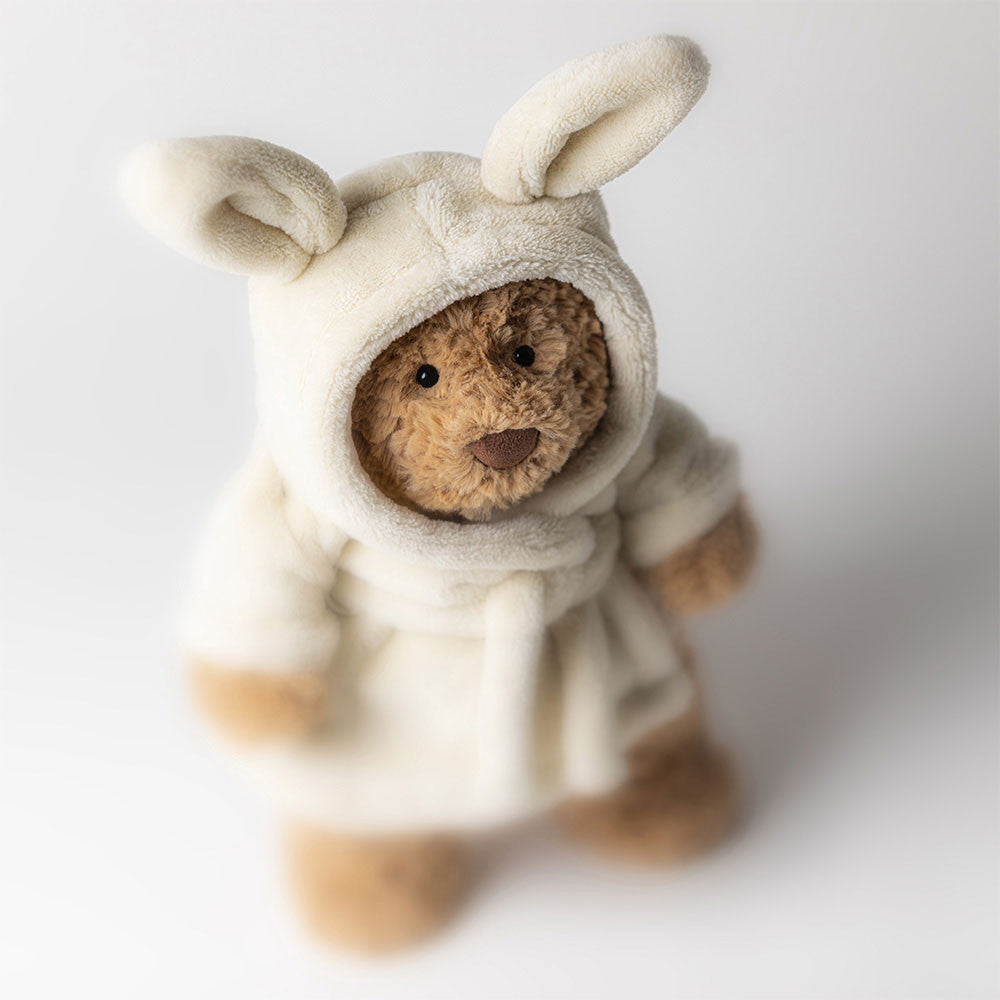 全新Jellycat正品|浴袍巴塞羅熊🐻28公分 Bartholomew Bear Bathrobe (超稀有