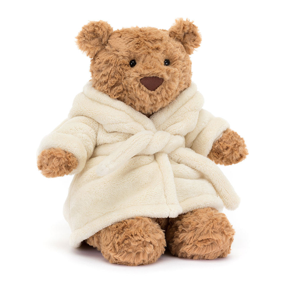 全新Jellycat正品|浴袍巴塞羅熊🐻28公分 Bartholomew Bear Bathrobe (超稀有