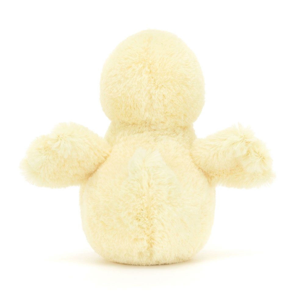 全新Jellycat正品|Fluffy 毛茸茸小黃鴨/ 黃色小鴨11公分 (2025 新品 Fluffy Duck