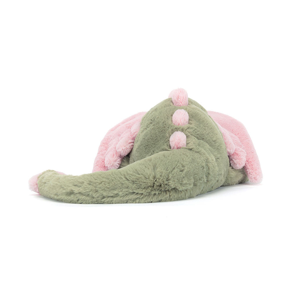 全新 Jellycat 正品|抹茶龍 / 抹茶綠粉色雪龍 💚🍵 50公分 (2025新品 Malachy Dragon Large
