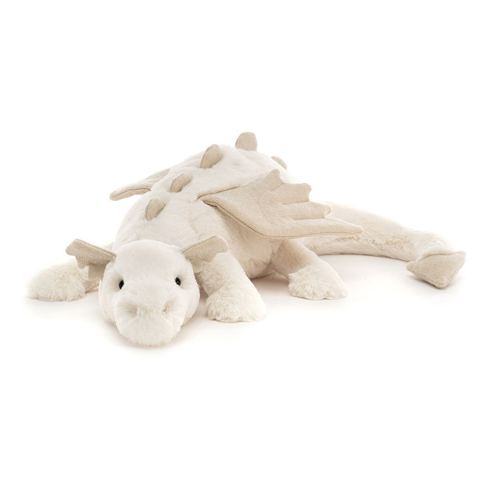 全新Jellycat正品|白色夢幻雪龍 / 白色雪龍 🤍 50公分 Snow Dragon