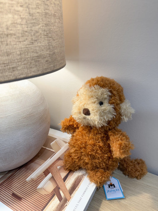 全新 Jellycat 正品|Little 毛茸茸猴子 🐵 18公分 Little Monkey