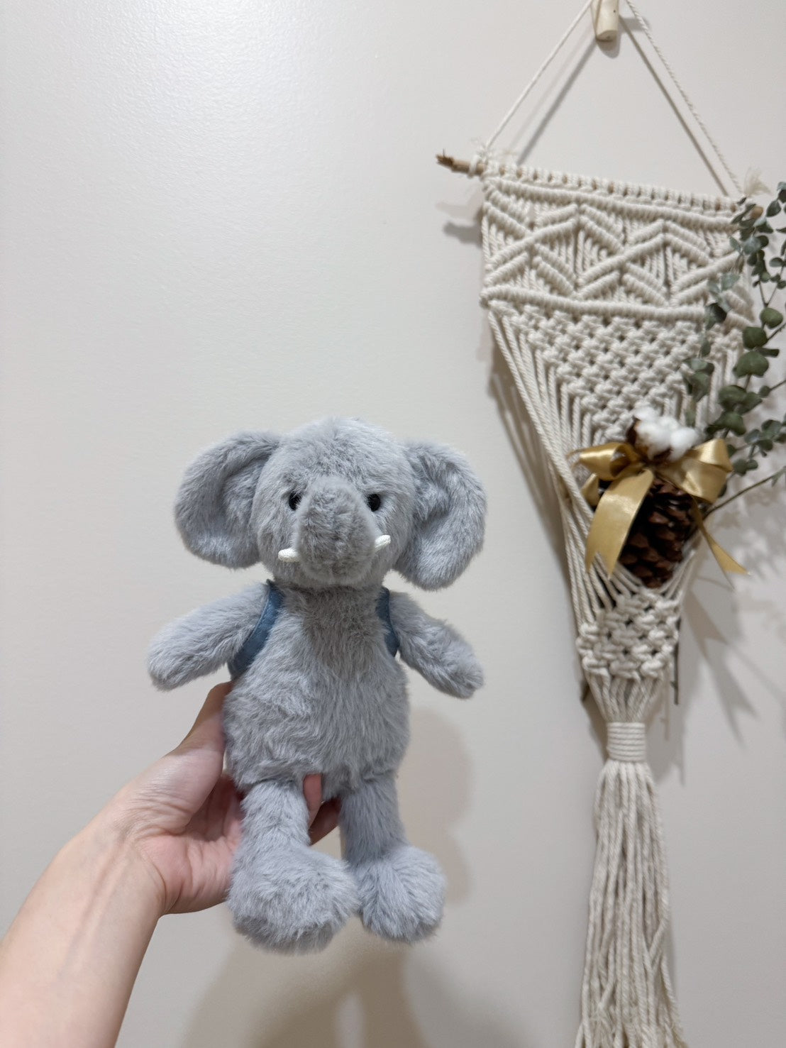 全新 Jellycat 正品|上學大象/背包大象/揹書包22公分🐘 (台灣絕版品 Backpack Elephant