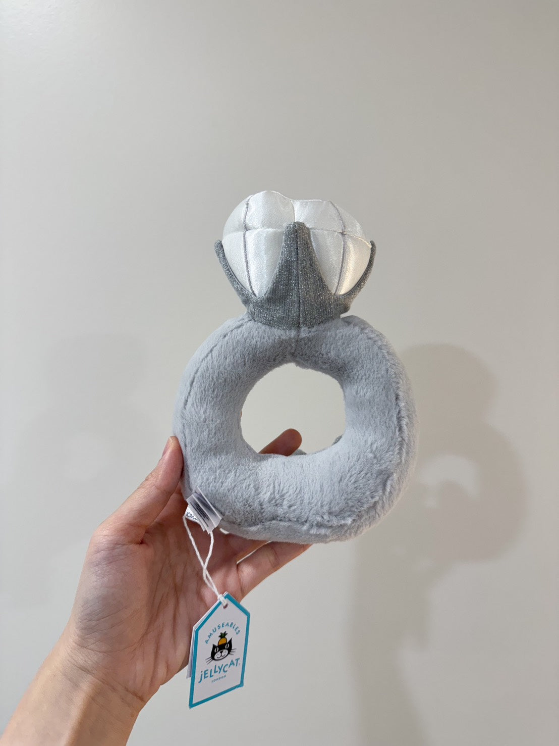 全新 Jellycat 正品|趣味婚戒💍鑽戒/戒指 Amuseable Diamond Ring