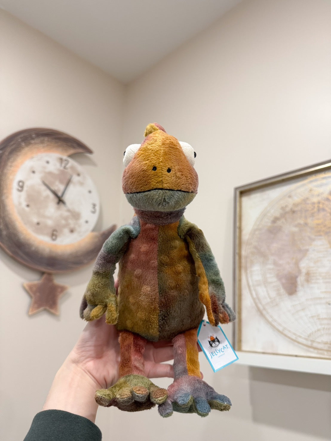 全新 Jellycat 正品|稀有可愛變色龍🤎29公分 Colin Chameleon