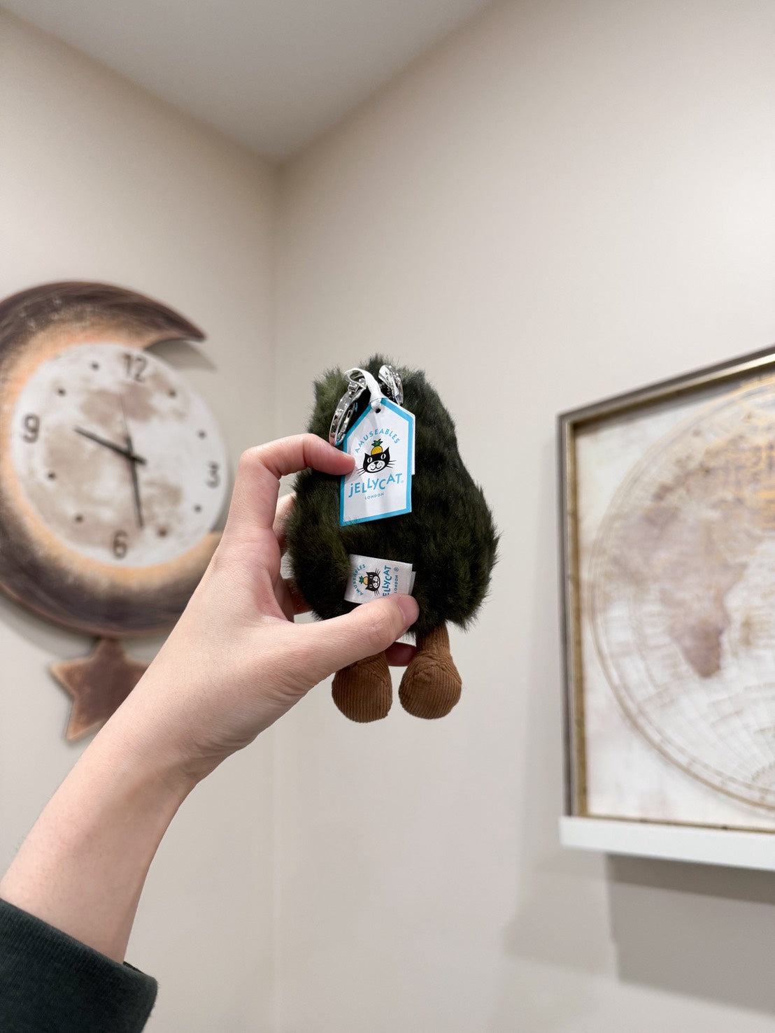 全新 Jellycat 正品|趣味酪梨🥑吊飾/鑰匙圈(台灣絕版品 Amuseable Avocado Bag Charm