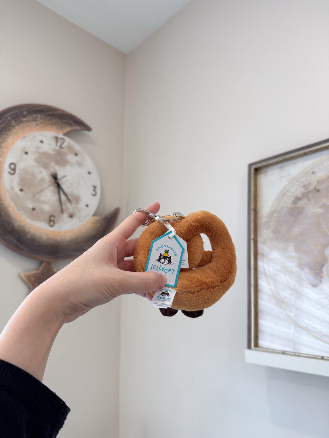 全新Jellycat正品|趣味蝴蝶椒鹽餅/蝴蝶餅扭結 吊飾 鑰匙圈Amuseable Pretzel Bag Charm