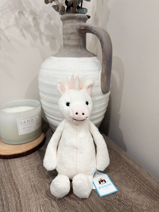 全新 Jellycat 正品|可愛獨角獸 🦄🩷 18公分/31 公分 Bahsful Unicorn Original