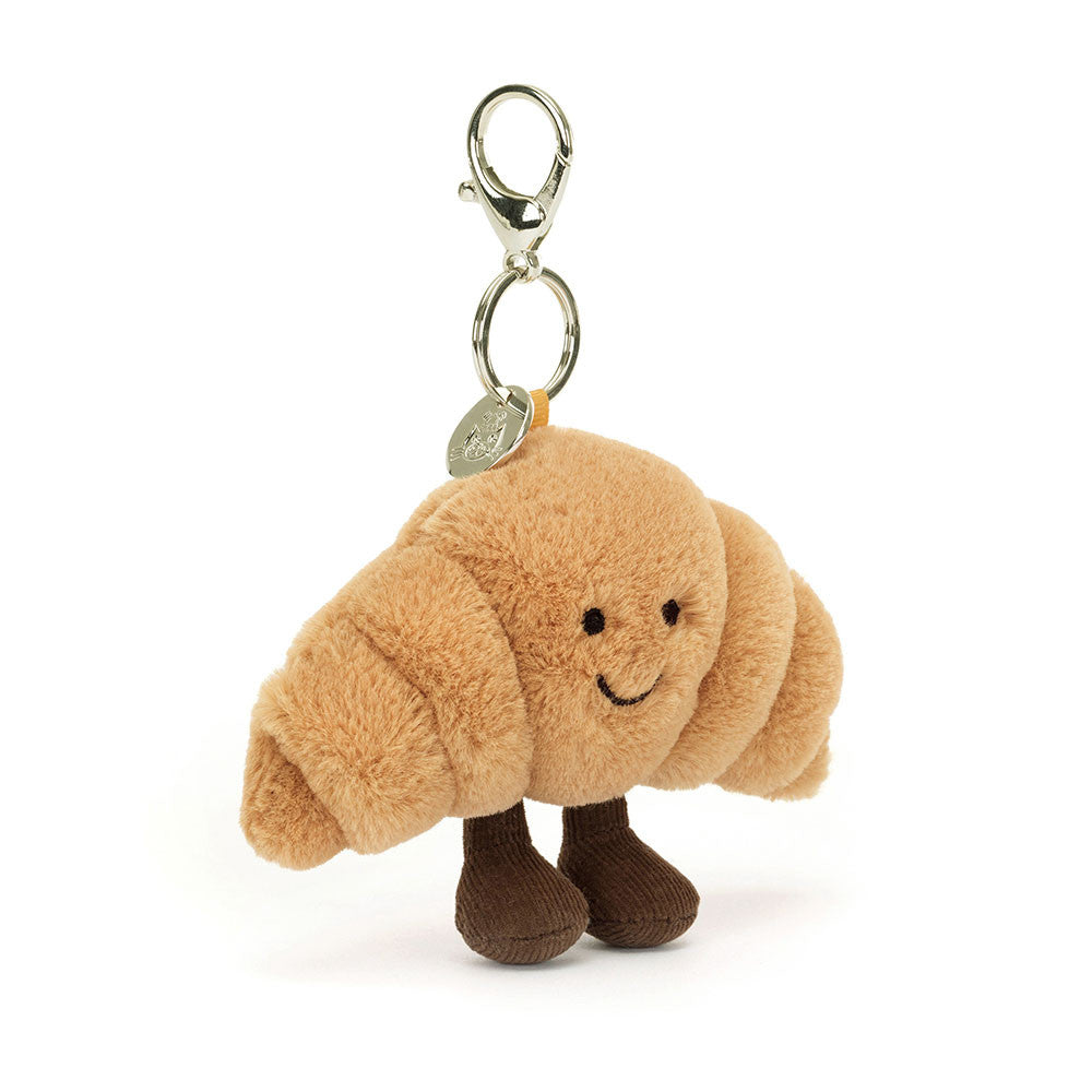 全新 Jellycat 正品｜酥皮可頌🥐吊飾/鑰匙圈 Croissant Bag Charm