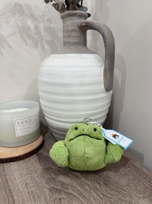 全新 Jellycat 正品｜哭哭蛙/大眼青蛙🐸 吊飾/鑰匙圈 Ricky Rain Frog Bag Charm