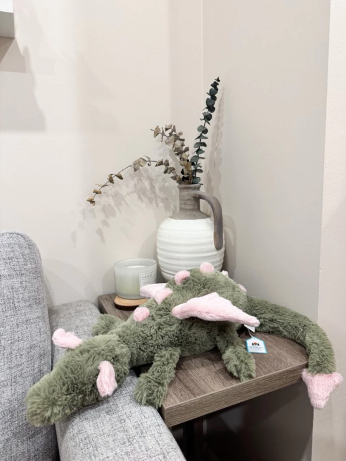 全新 Jellycat 正品｜抹茶龍 / 抹茶綠粉色雪龍 💚🍵 50公分 （2025新品 Malachy Dragon Large