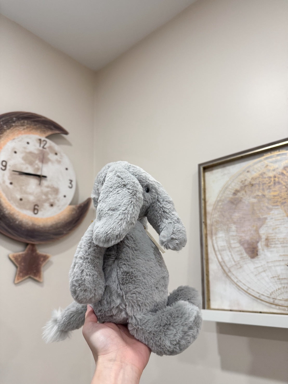 全新 Jellycat 正品｜金標奢華大象🐘圖迪斯大象🩶 31公分 Luxe Elephant Thuddeus