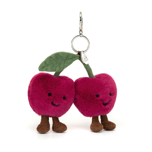 全新 Jellycat 正品｜可愛櫻桃吊飾/鑰匙圈 🍒 （2025新品 Cherries Bag Charm