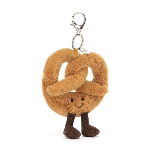 全新Jellycat正品｜趣味蝴蝶椒鹽餅/蝴蝶餅扭結 吊飾 鑰匙圈Amuseable Pretzel Bag Charm