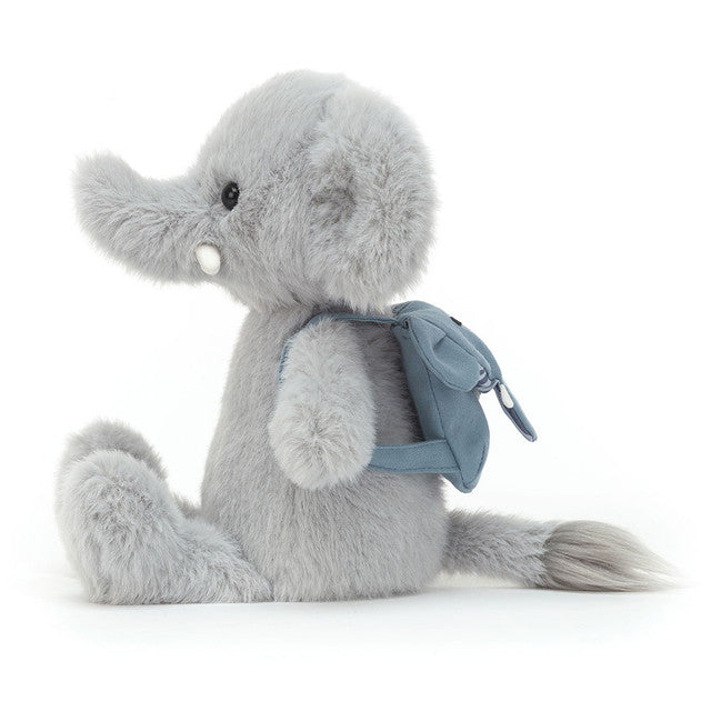 全新 Jellycat 正品｜上學大象/背包大象/揹書包22公分🐘 （台灣絕版品 Backpack Elephant