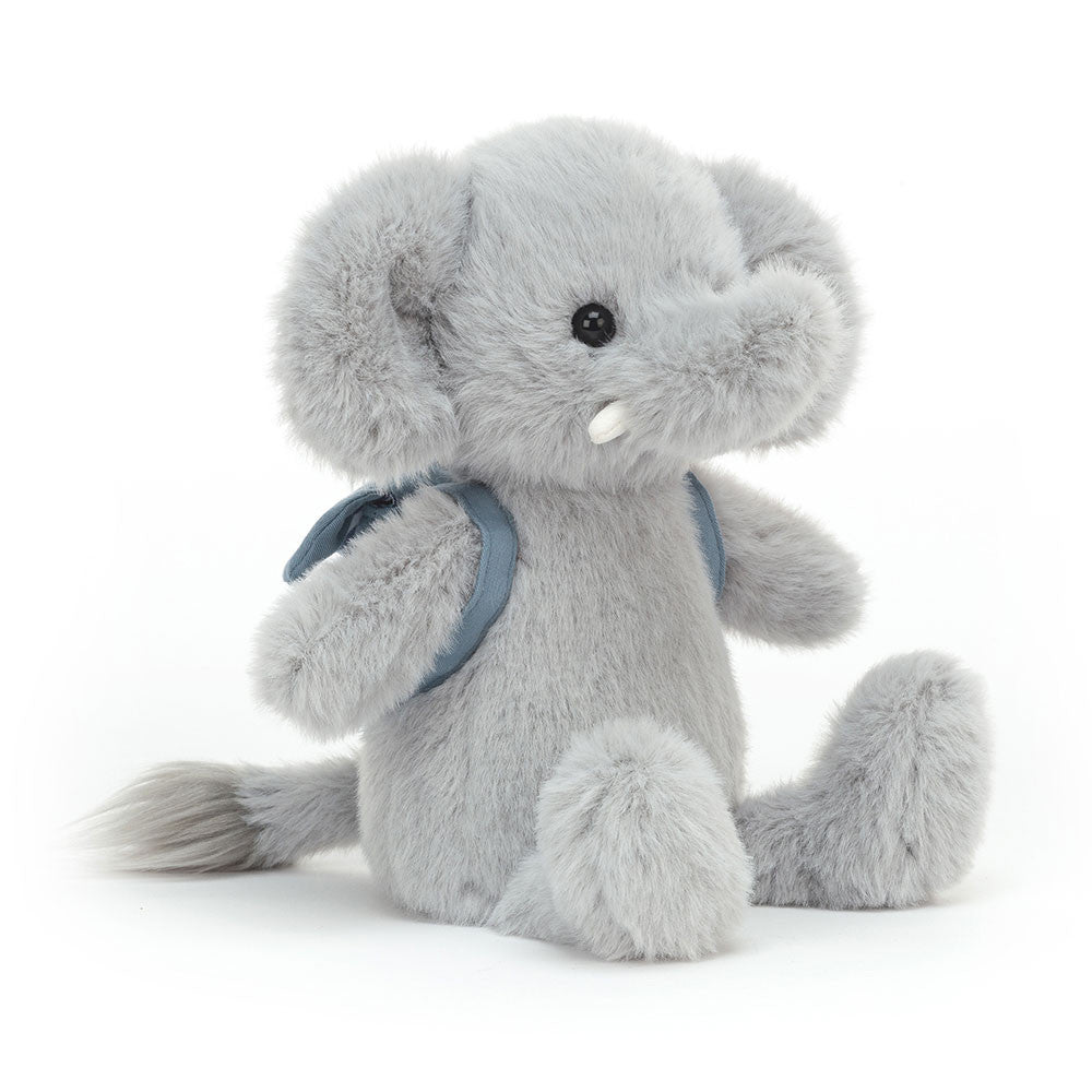全新 Jellycat 正品｜上學大象/背包大象/揹書包22公分🐘 （台灣絕版品 Backpack Elephant