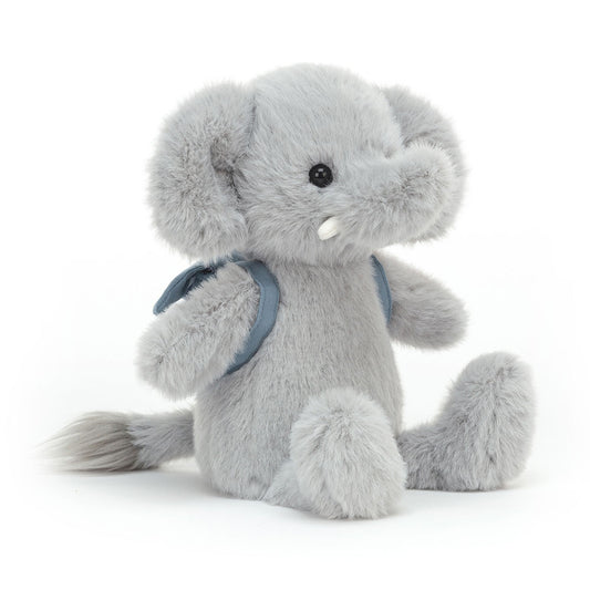 全新 Jellycat 正品｜上學大象/背包大象/揹書包22公分🐘 （台灣絕版品 Backpack Elephant