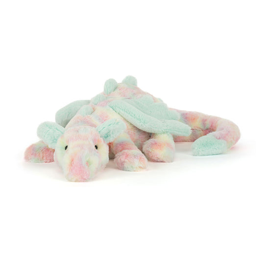 全新 Jellycat 正品｜彩虹糖雪龍/夢幻雪龍/泡泡糖雪龍/彩虹龍🌈 50公分/66公分Lazulia Dragon
